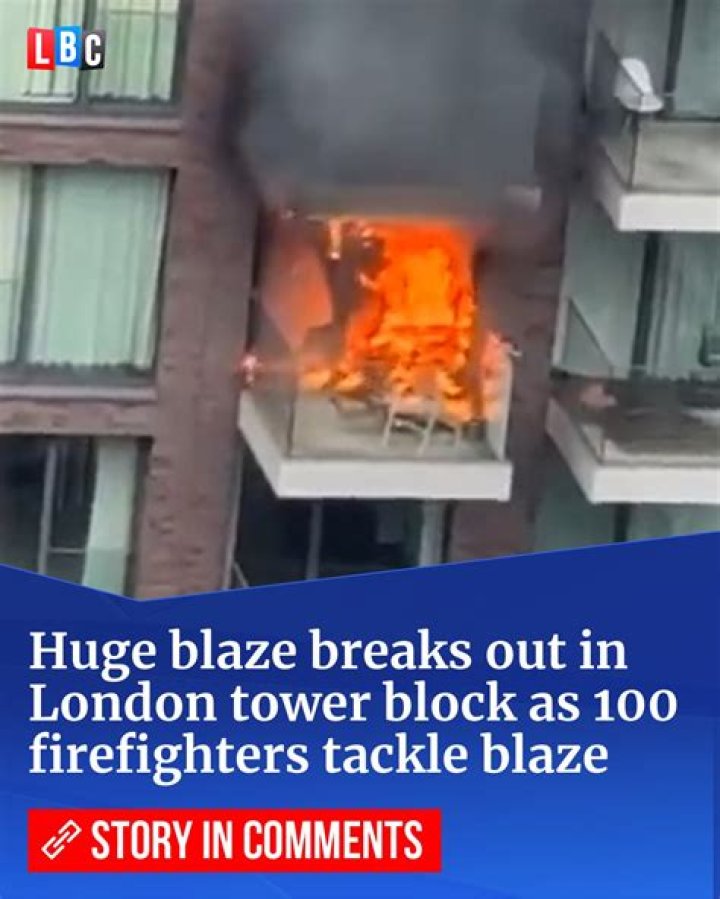 Residents trapped in Poplar flat fire scream 'help, open the door' as 125 firefighters battle tower block blaze