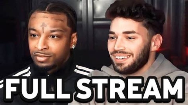 Unveiling The Dynamics Between 21 Savage And Adin Ross