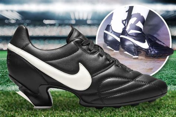 Fashion designer launches £475 football boots with three-inch heels