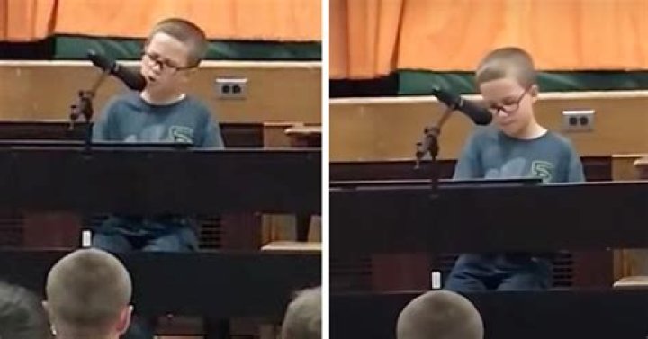 4th grader sings ‘Imagine’ at talent show – by the final note, everyone is in tears