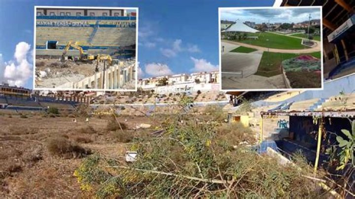 Inside abandoned LaLiga stadium made barely recognisable after it’s turned into kids’ play area with hint at iconic past
