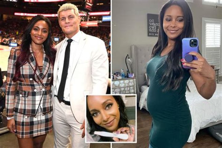 When is AEW stars Cody Rhodes and Brandi Rhodes' baby due?