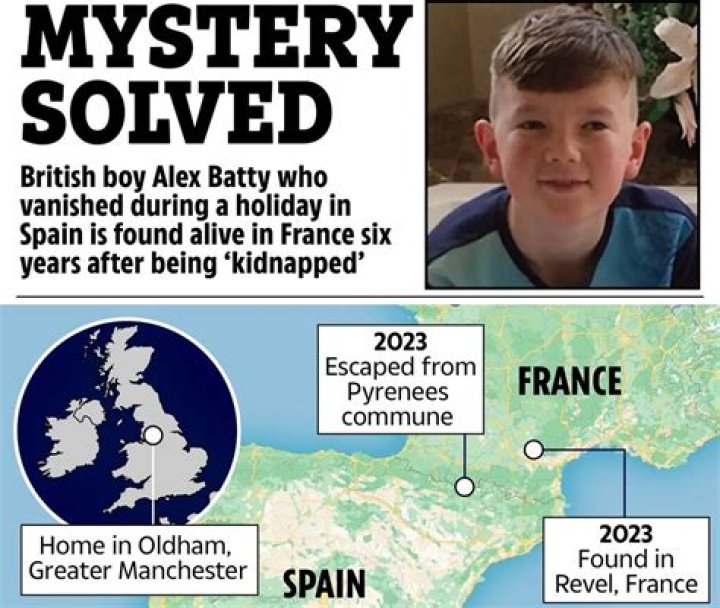 Alex Batty latest updates — Teen spent years 'constantly on the move' with mum and fled over fears of a move to Finland