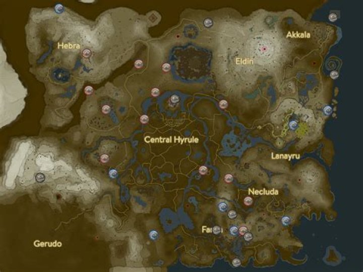 All Hinox Locations in Tears of The Kingdom