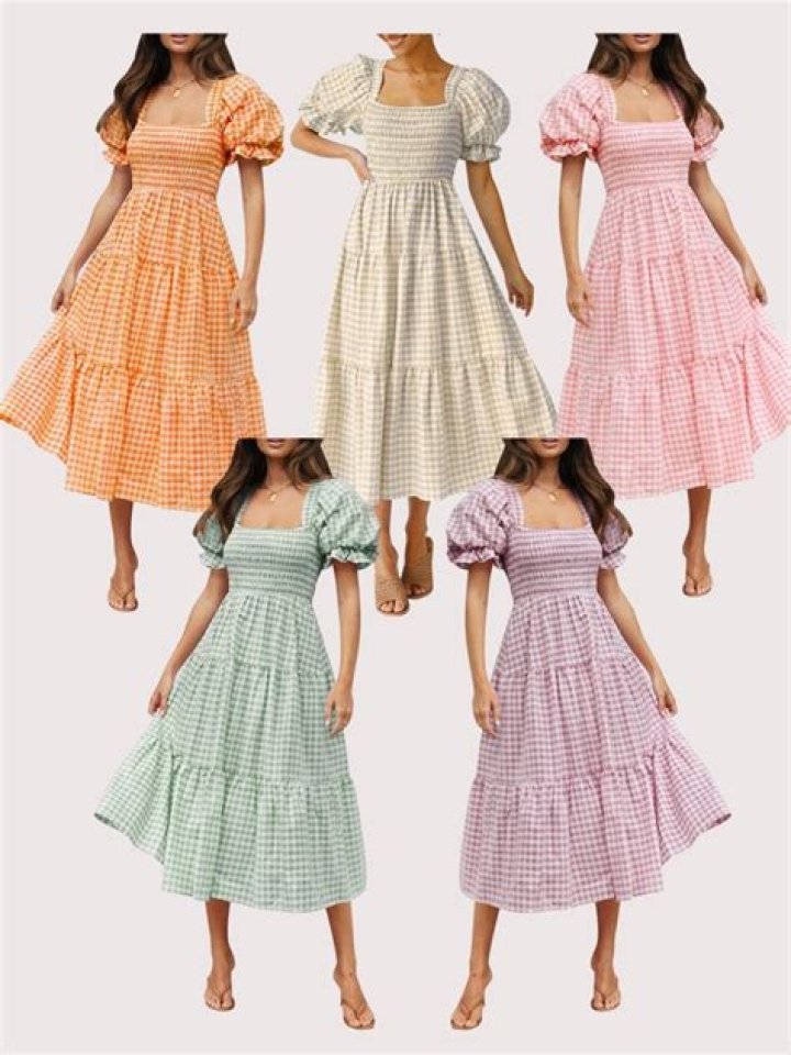 Get Ready for Fall Fashion With This Transitional Gingham Midi Dress — Only $30