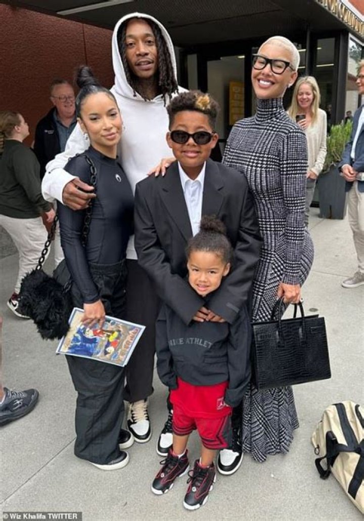Amber Rose Shares Cute Photo of Ex Wiz Khalifa and Their Son, Sebastian: See It!