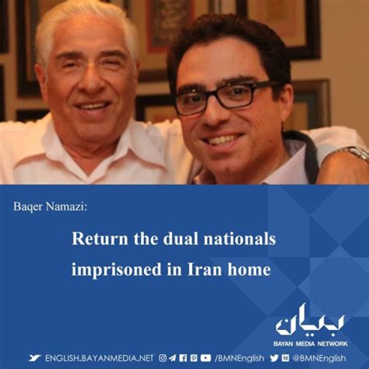 American citizen Baquer Namazi flies out of Iran after six years of detention