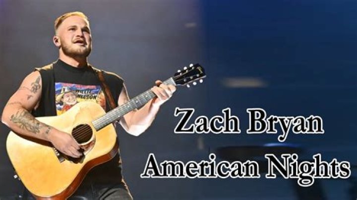 Exploring The Soul Of "American Nights" By Zach Bryan: A Deep Dive Into The Lyrics