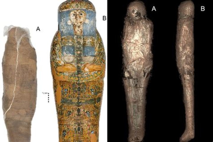World’s only Ancient Egyptian ‘mud mummy’ was actually poor person ‘placed in posh coffin’ in bizarre scam