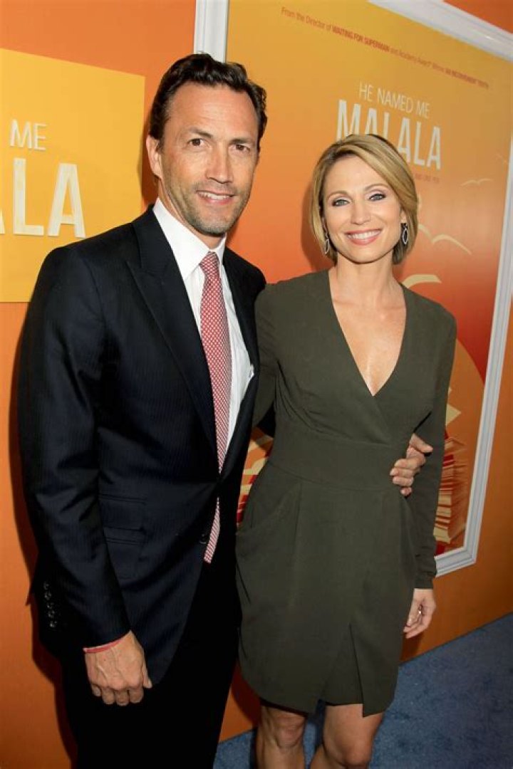 Andrew Shue Detailed 'Happy Ending' With Amy Robach 1 Year Ago