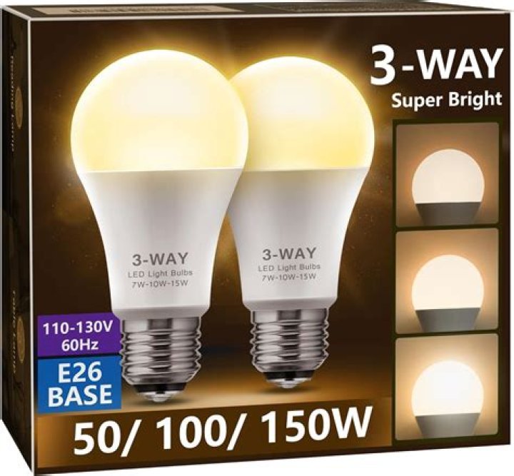 Are dimmable bulbs the same as 3 way ?