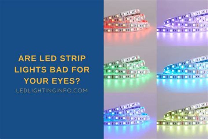 Quick Answer: Are Warm White Led Lights Bad For Eyes
