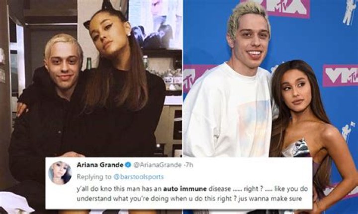 Ariana Grande Defends Pete Davidson: He Has an Autoimmune Disease