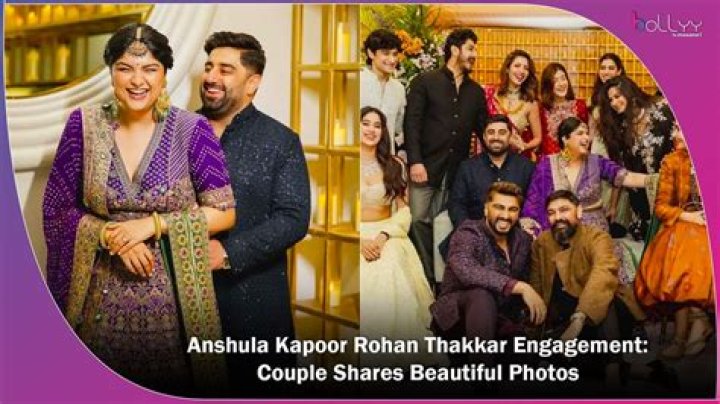 Arjun Kapoor's sister Anshula introduces her boyfriend Rohan Thakkar to the world; shares mushy pic – India TV