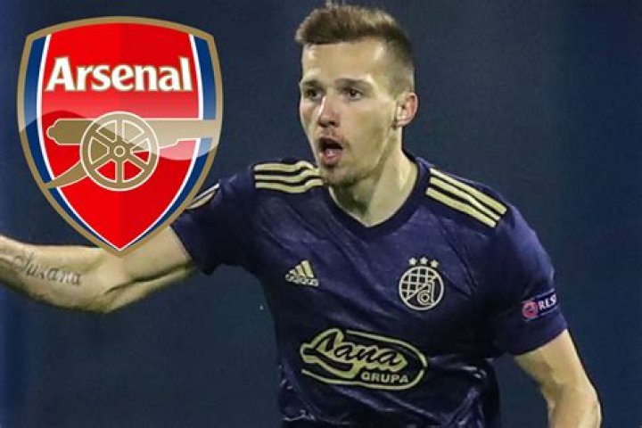 Arsenal keen on Mislav Orsic transfer after Dinamo Zagreb winger's stunning hat-trick KOd Tottenham from Europa League
