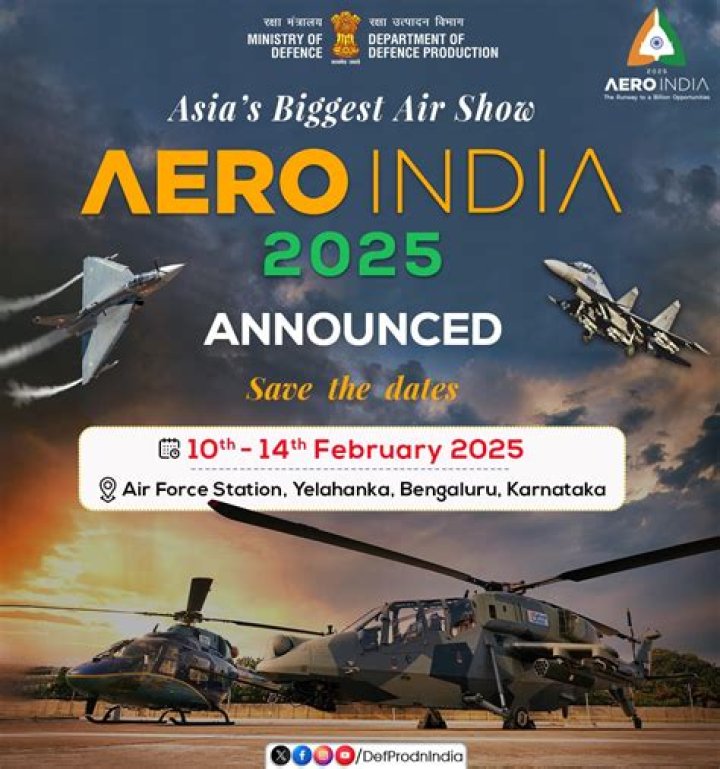 Asia's biggest air show Aero India 2023 to be held in Bengaluru from Feb 13, here's all you need to know – India TV