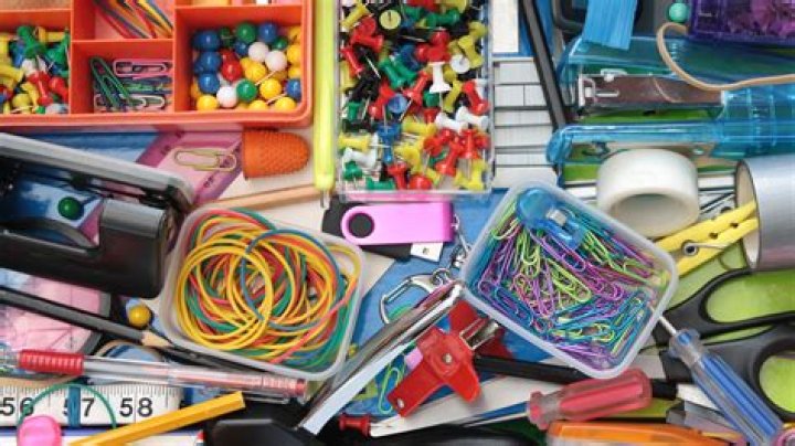 Average Brit's 'bits and bobs drawer' contains six batteries, three phone chargers and four takeaway menus, says study