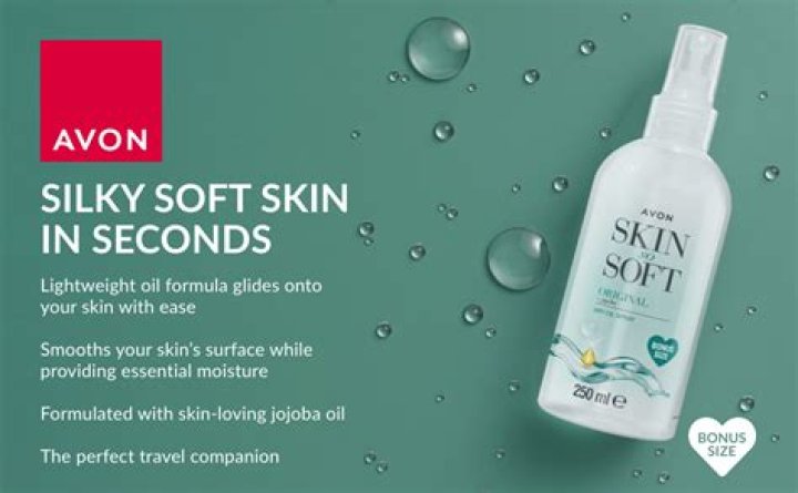 Avon's Skin So Soft Original Dry Oil Spray Has Amazon Users Raving