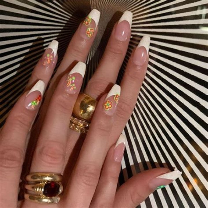 Bella Hadid Has the Coolest Glow-in-the-Dark French Manicure