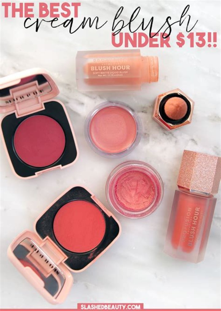 The Best Drugstore Cream Blushes