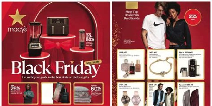 Shop 21 Early Black Friday Deals at Macy’s Now