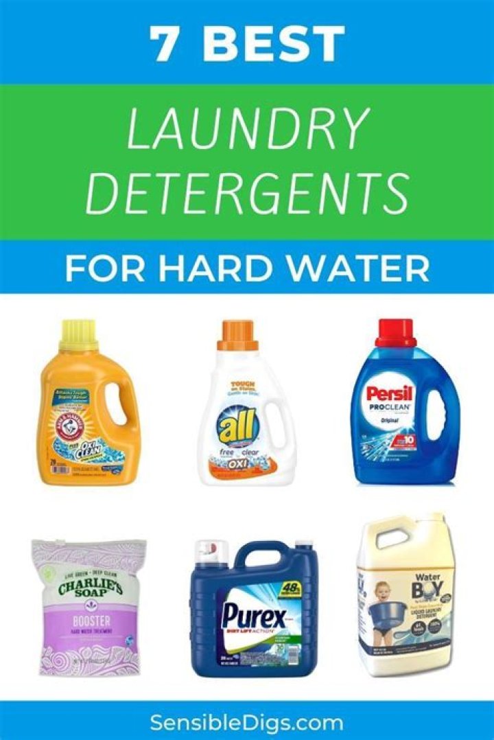 The 7 Best Laundry Detergents for Hard Water