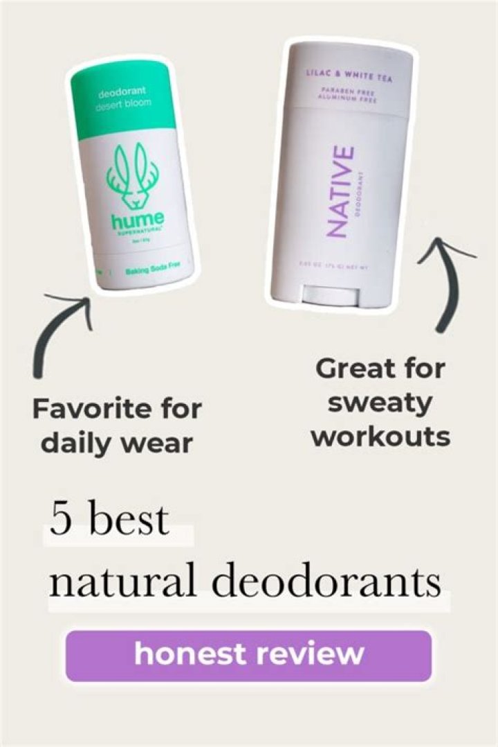 The Best Natural Deodorants for Women in 2024