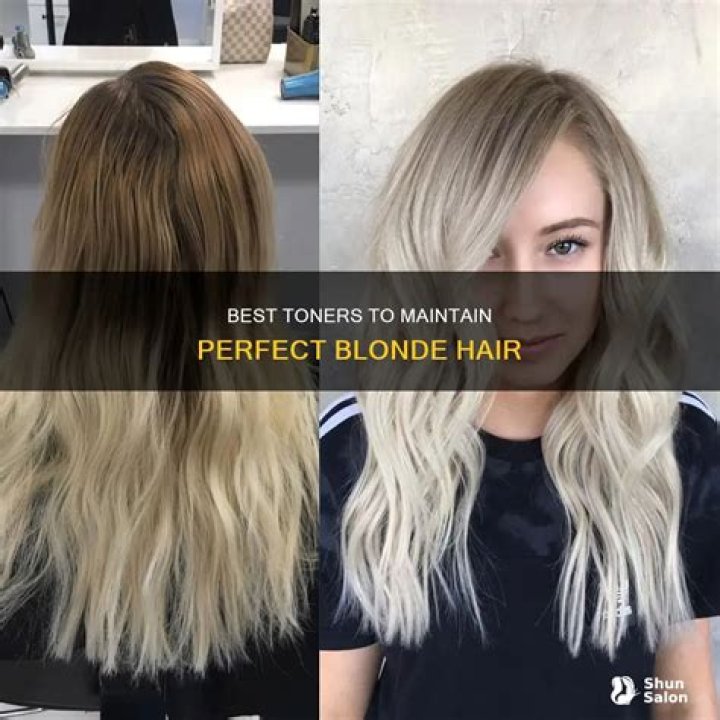 The Best Toners for Blonde Hair