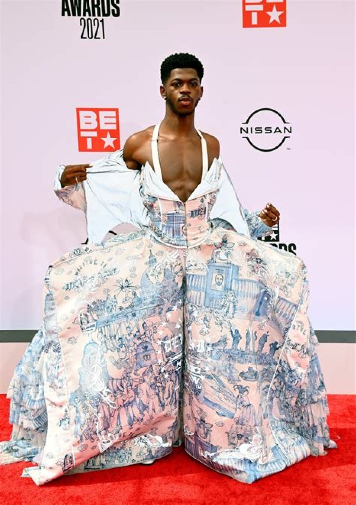 BET Awards 2021: Lil Nas X shocks fans rocking ball gown on red carpet alongside Megan Thee Stallion, Ciara & more stars