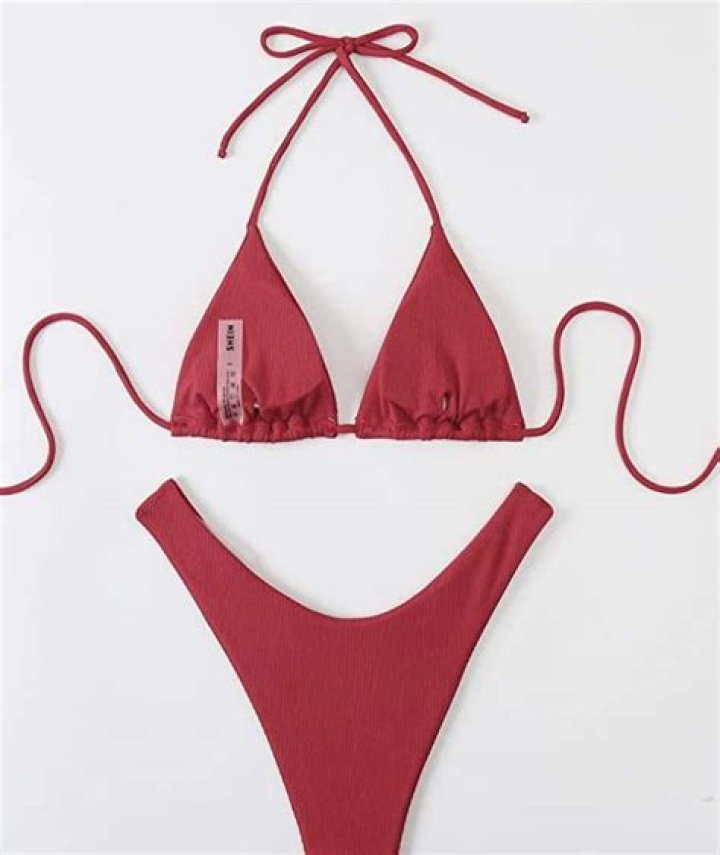 I have big boobs and did a bikini haul - I found the best triangle top ever but there was ‘spillage’ in other designs