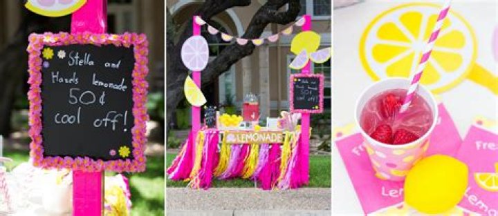 Motorcycle Gang Surprises 8-Year-Old Girl at Her Lemonade Stand
