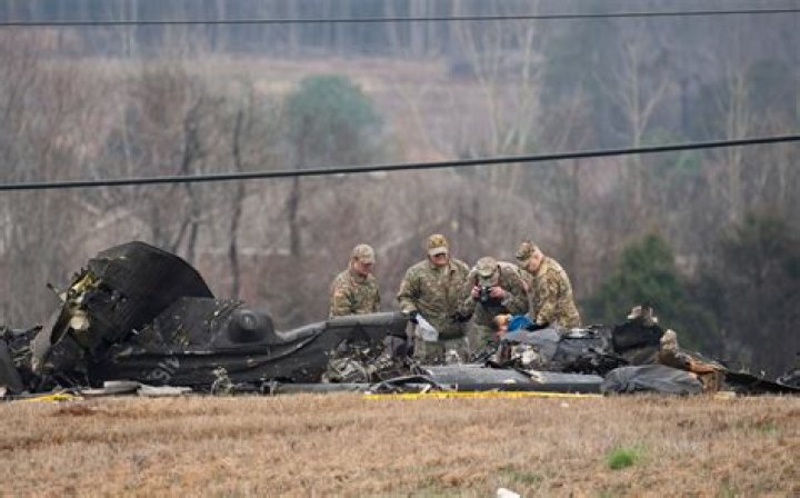 Black Hawk helicopter crash kills 2 Tennessee National Guard members in Alabama