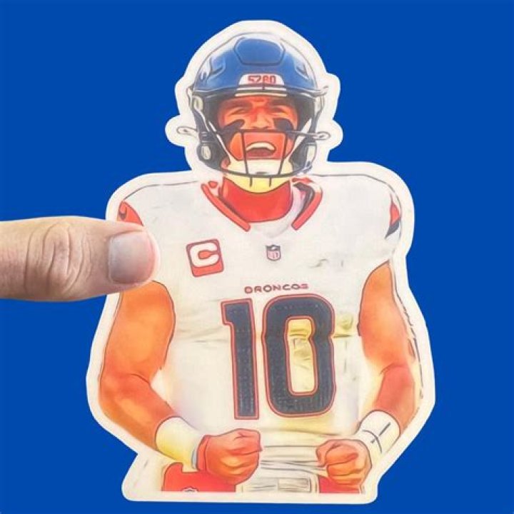 Unleashing The Spirit Of Football With Bo Nix Stickers