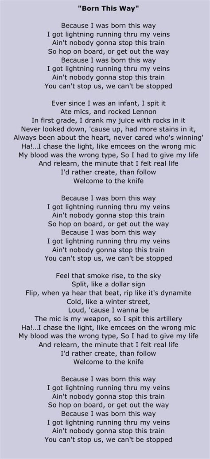 Born This Way Lyrics Unleash 8 Empowering Messages