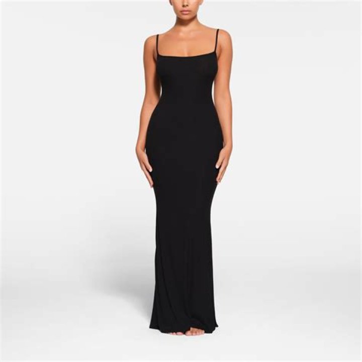 I bought a ‘hot dress’ from Skims’ Valentine’s collection - it was so sheer you could see my belly button