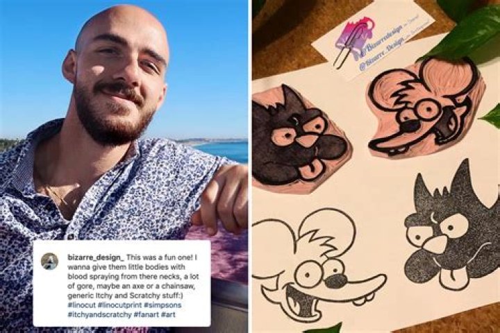 Brian Laundrie slammed by sleuths as ‘f**king psychopath' for wanting to draw 'blood squirting from neck' on his artwork