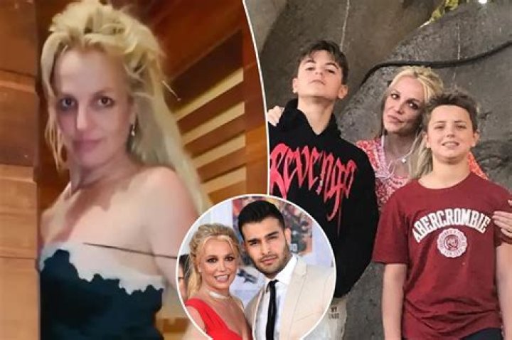 Britney Spears issues scary explicit warning as she dances nearly-naked in red lingerie amid divorce from Sam Asghari