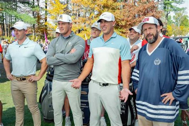 Bryson DeChambeau shows off Brooks Koepka shirt inspired by film 'Step Brothers' after USA pair ended feud at Ryder Cup