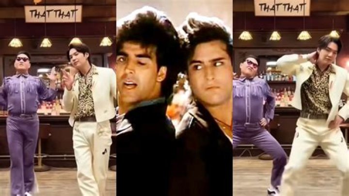 BTS' Suga dancing to Main Khiladi Tu Anari with PSY in viral video is too perfect to be real