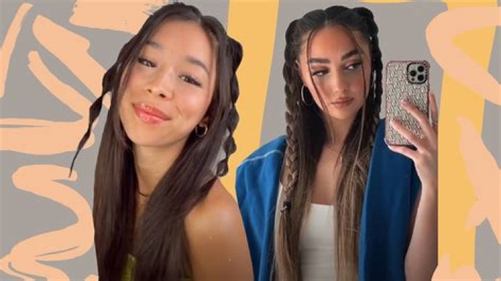 Bubble Braid Pigtails: TikTok Hair Trend