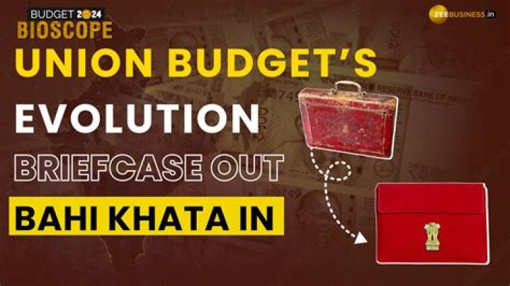 From briefcase to 'bahi khata', here's how budget presentations have evolved – India TV