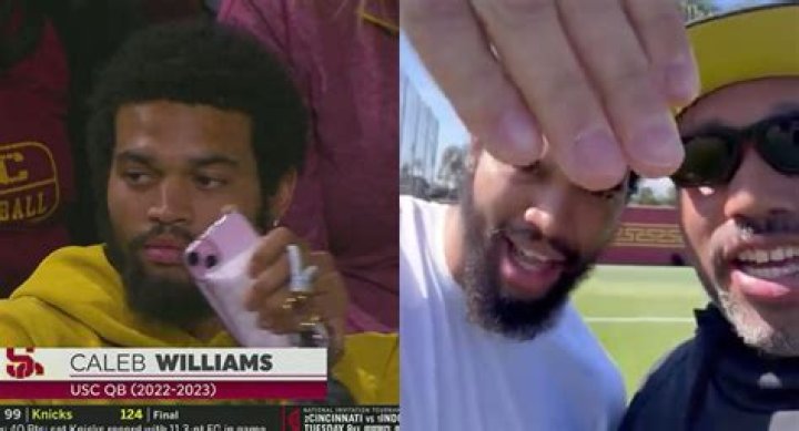 Unveiling The Allure Of Caleb Williams Pink Lip Gloss