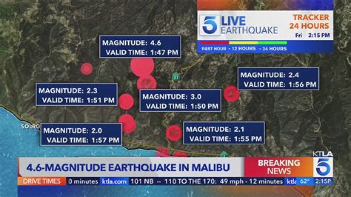 Magnitude 3.1 earthquake shakes Palm Springs less than a mile from Desert Hot Springs, California