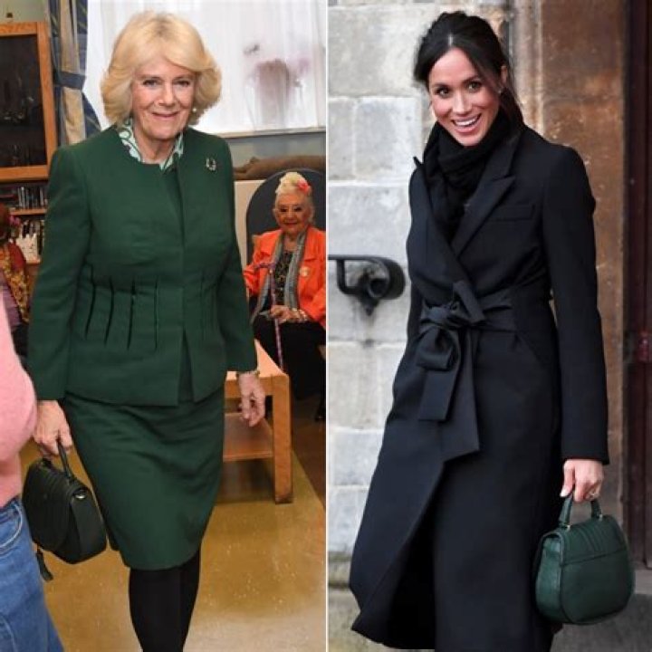 Camilla Parker Bowles Copies Meghan Markle’s Handbag: Pics
