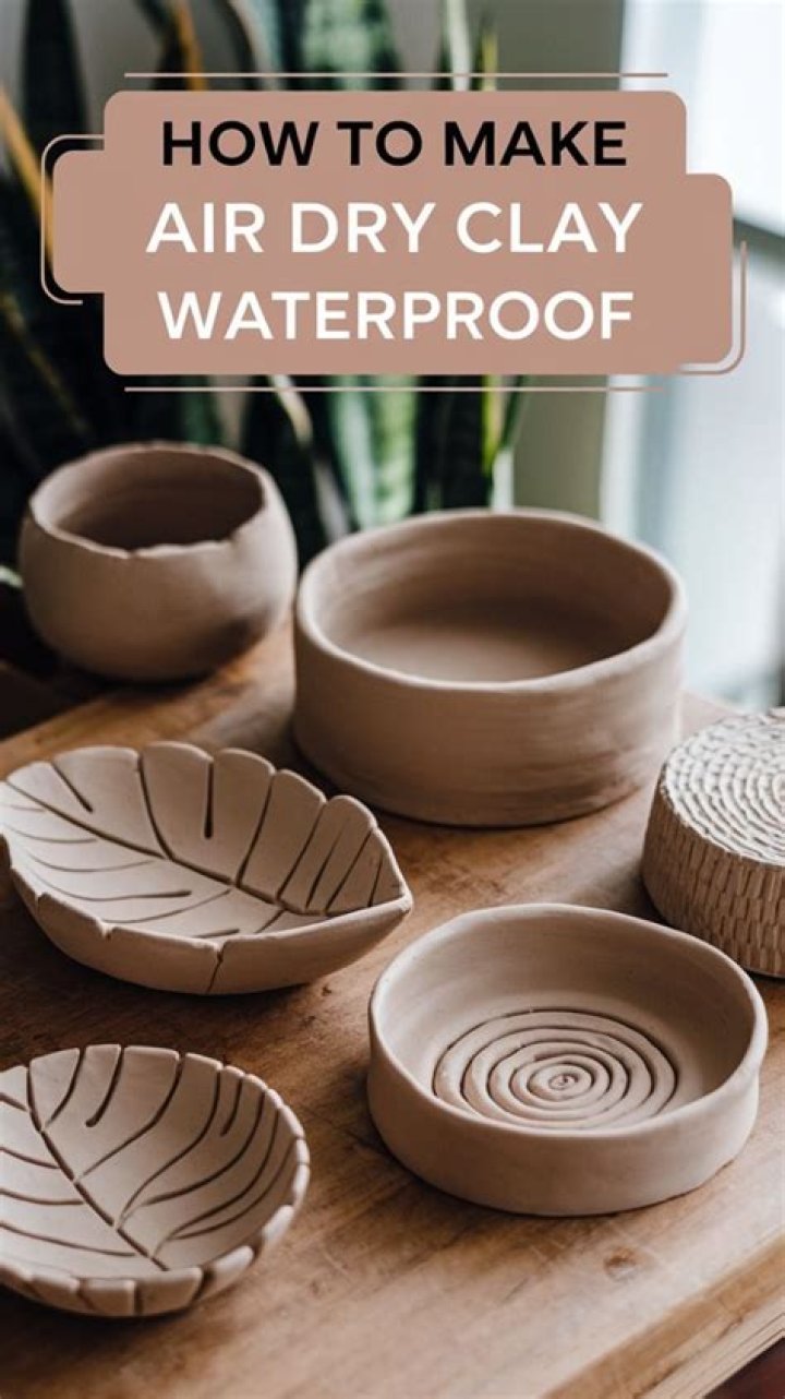 Can Air Dry Clay Be Made Waterproof