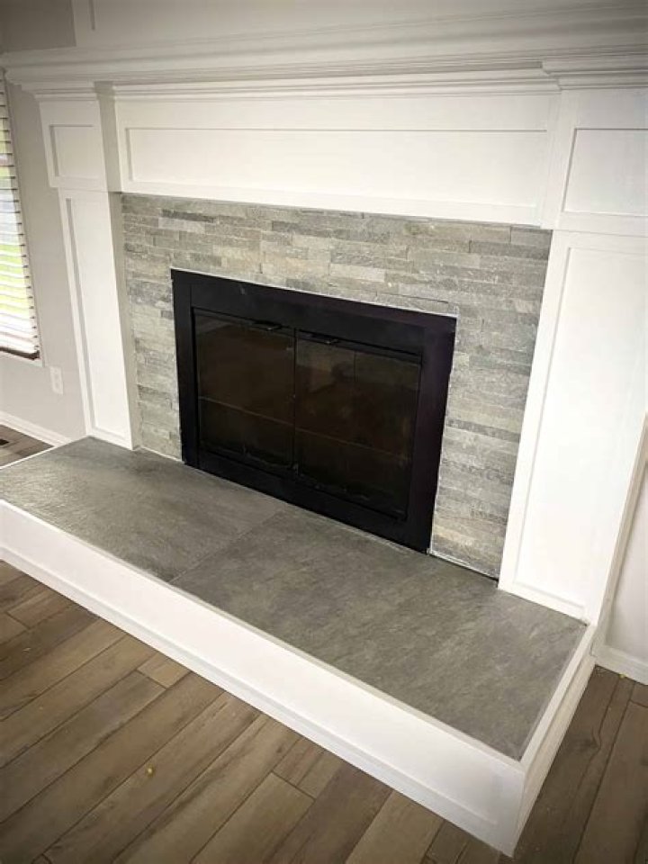 Can Ceramic Tile Around Fireplace Be Painted