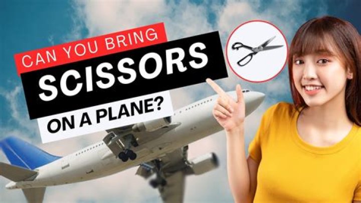 Quick Answer: Can I Bring Craft Scissors On A Plane