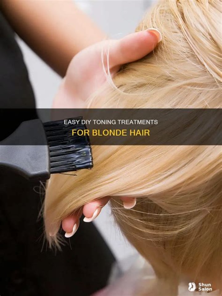 Question: Can I Tone My Blonde Hair At Home