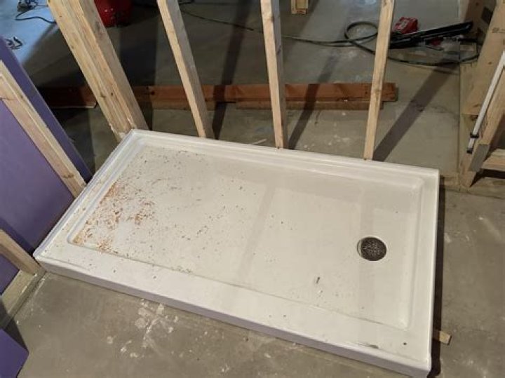 Can I use purple drywall in shower?