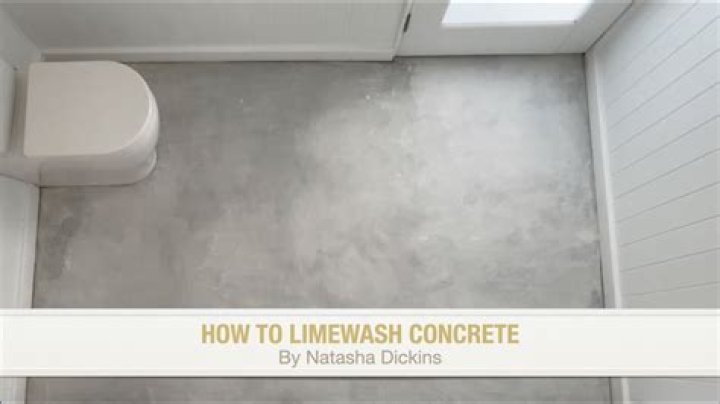 Can you apply Limewash to concrete?